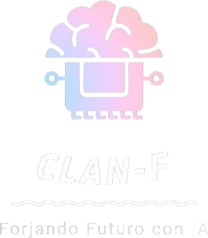 Logo completo de CLAN-F